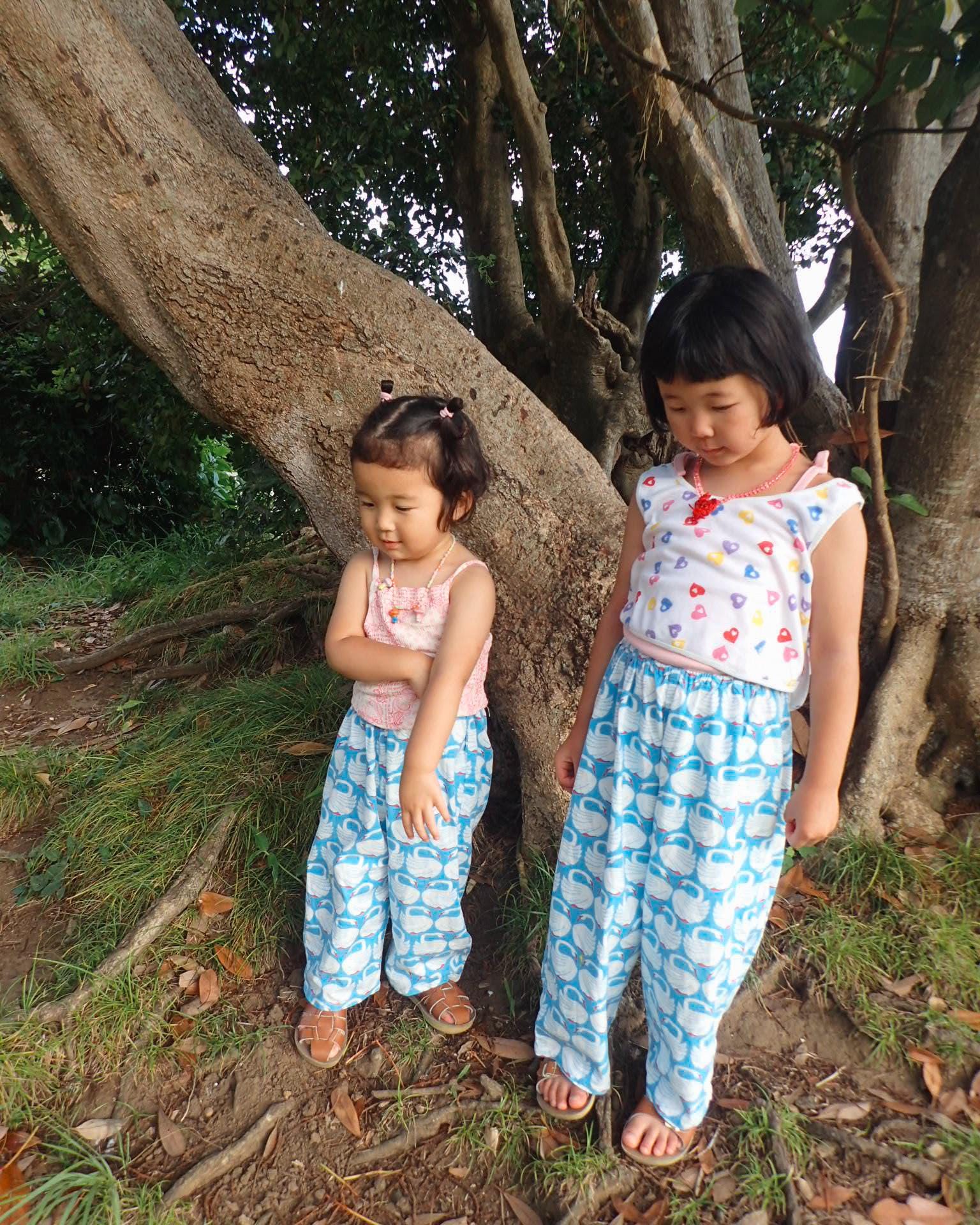 Gojengee Pants - Loving Swan