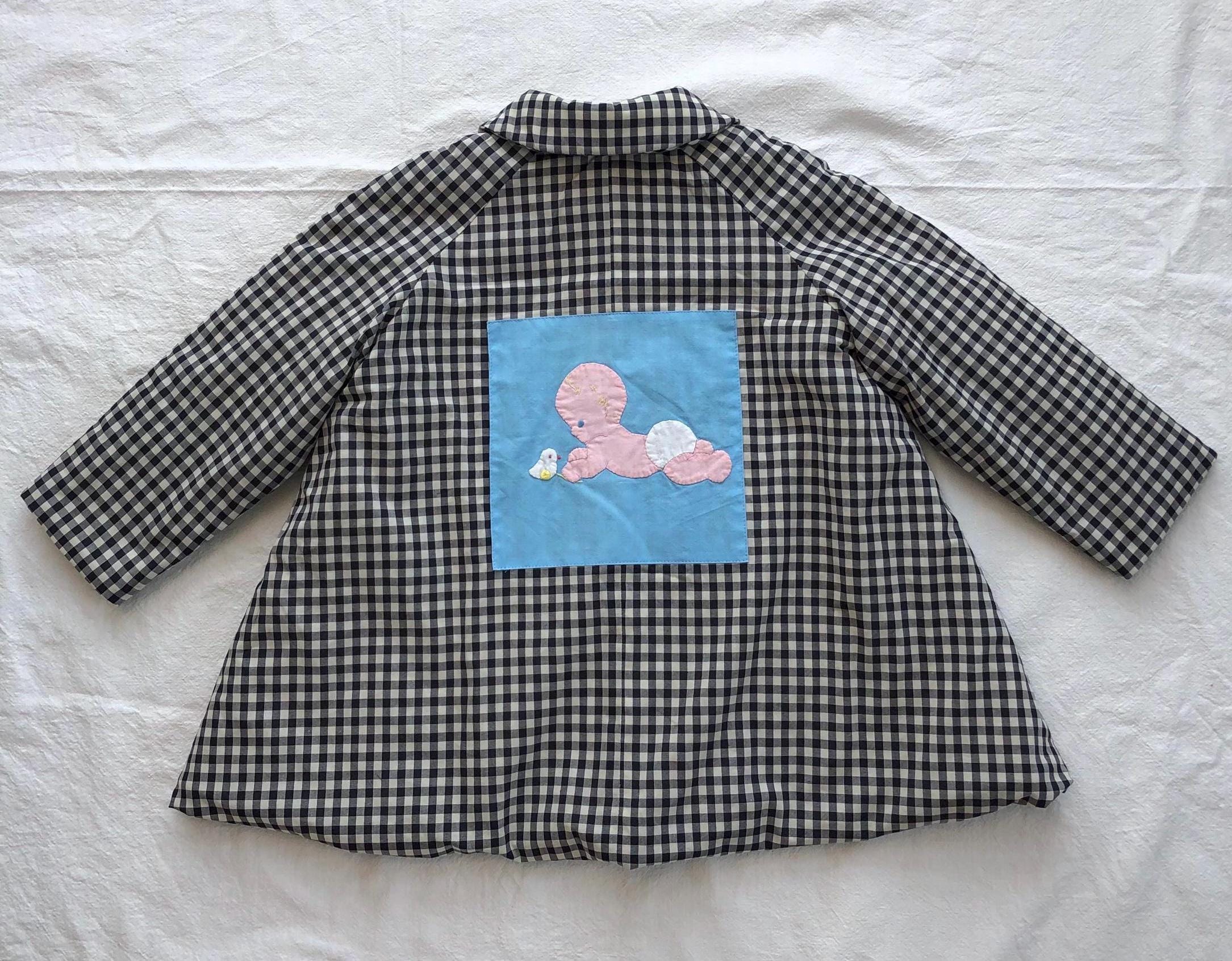 Soonbok Quilt Coat | Black Gingham.