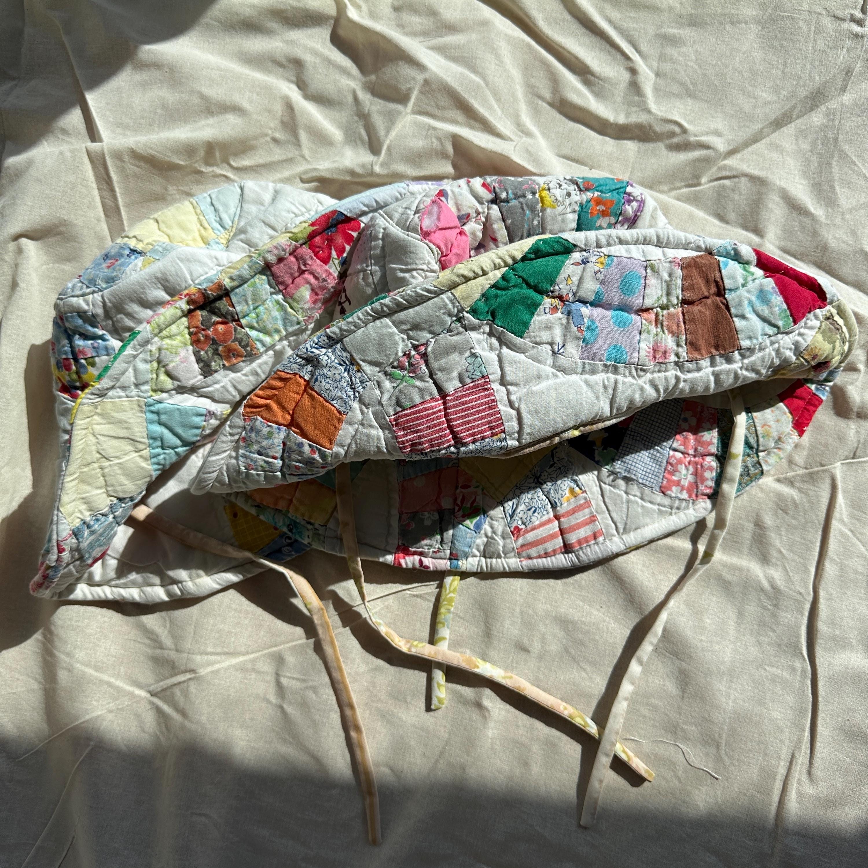 Vintage Quilt Hat – Wedding Ring Quilt