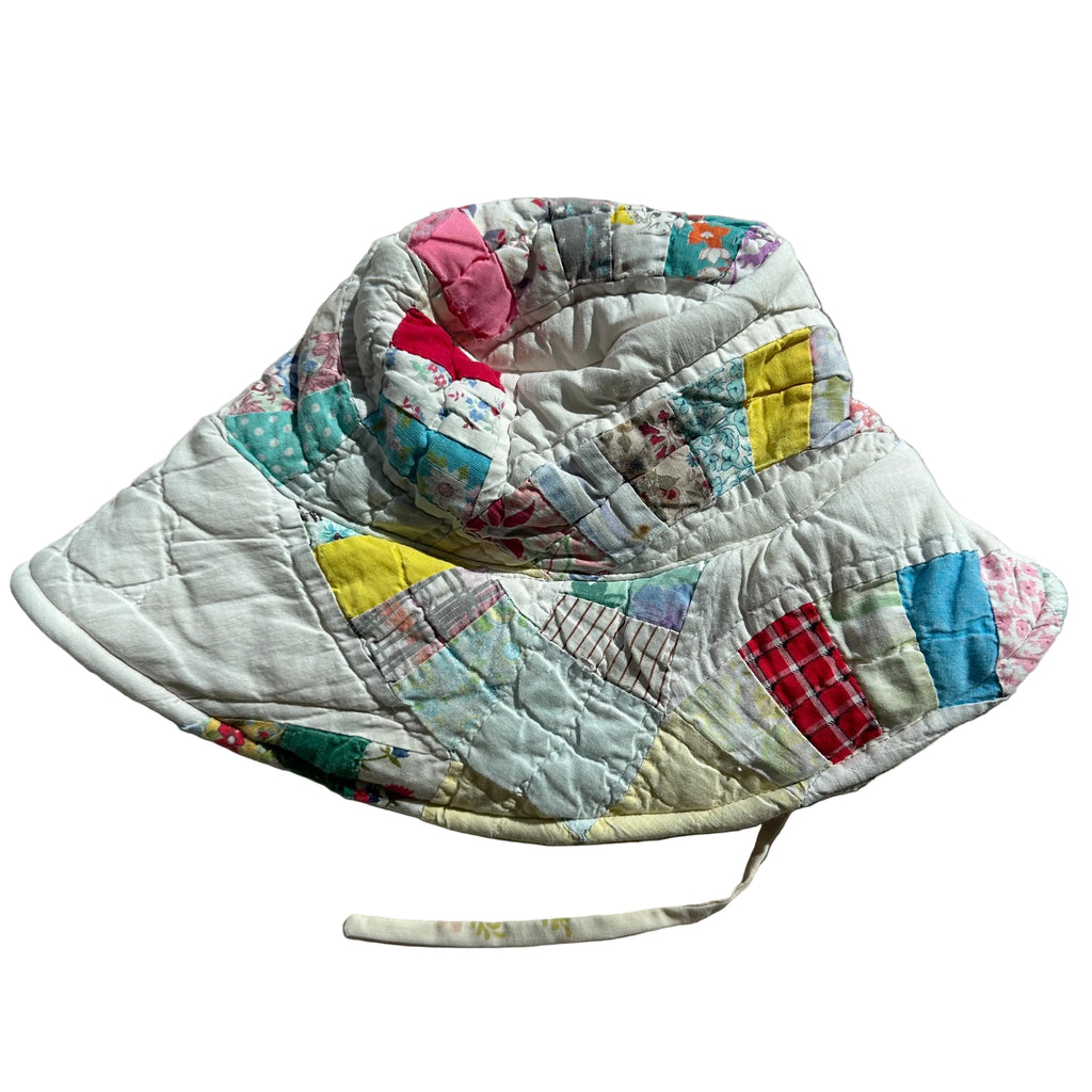 Vintage Quilt Hat – Wedding Ring Quilt