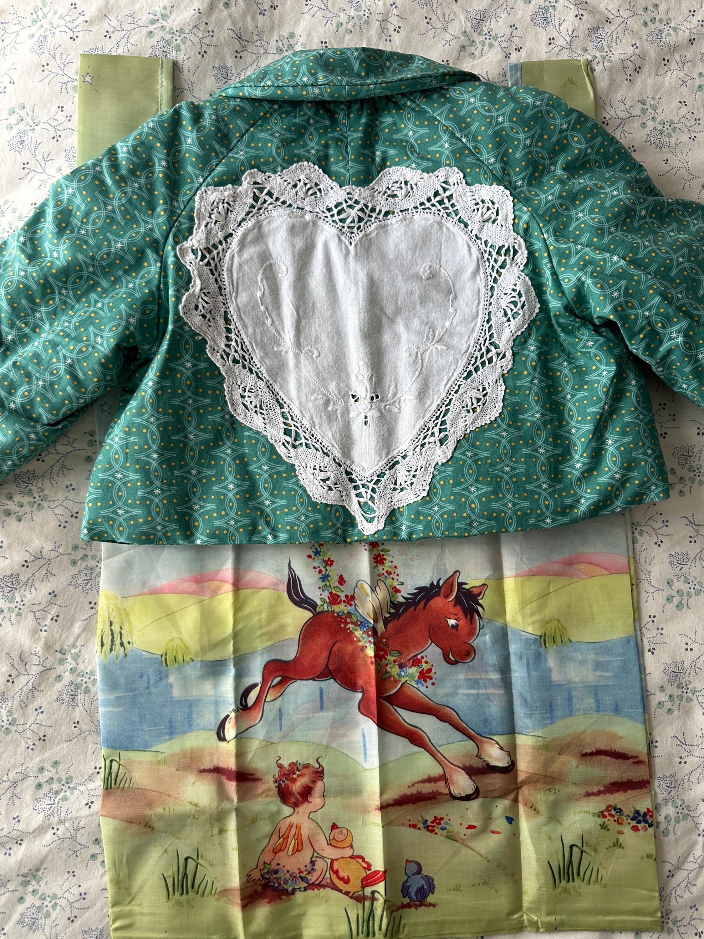 Quilt Jackets- Teal Lights