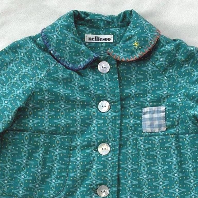 Quilt Jackets- Teal Lights