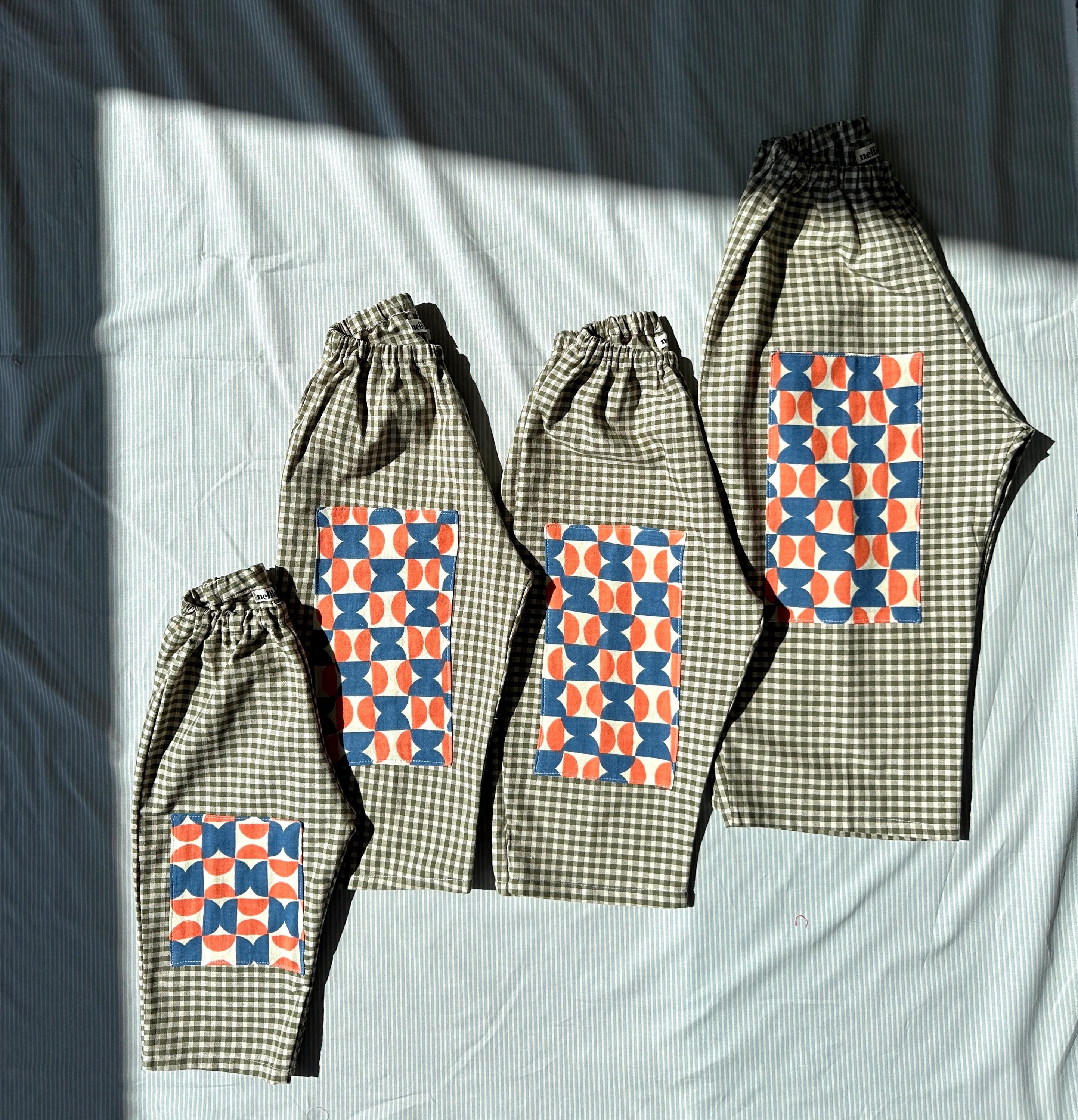 Gojengee Pants - Smurf Geometry