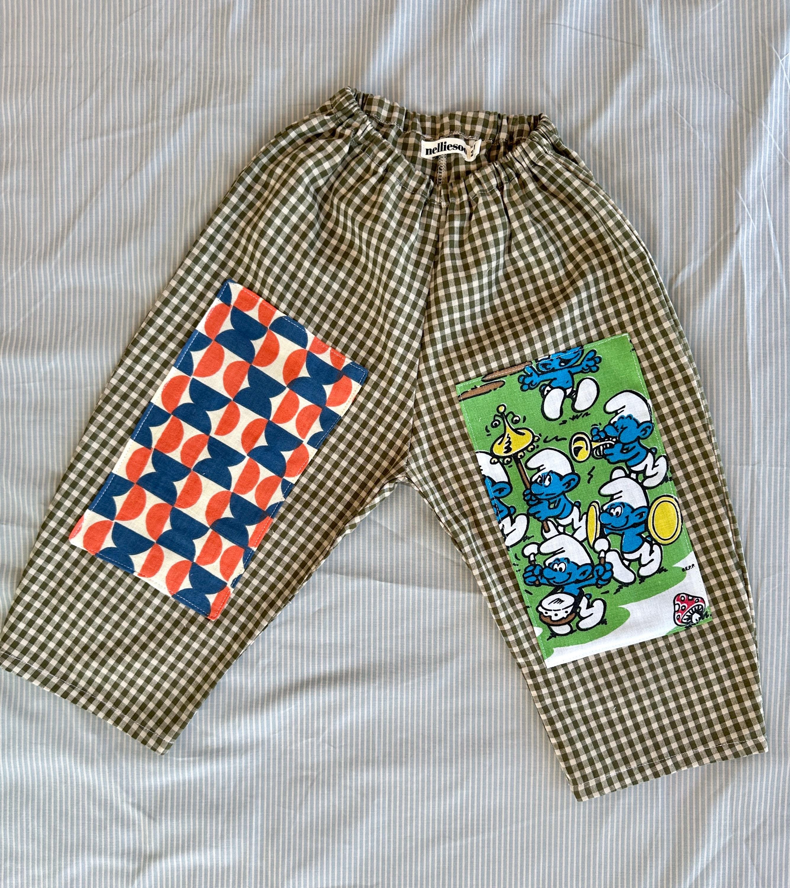 Gojengee Pants - Smurf Geometry