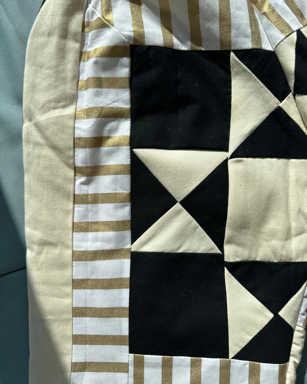 Quilt Gojengee Pants- Black Friendship Star