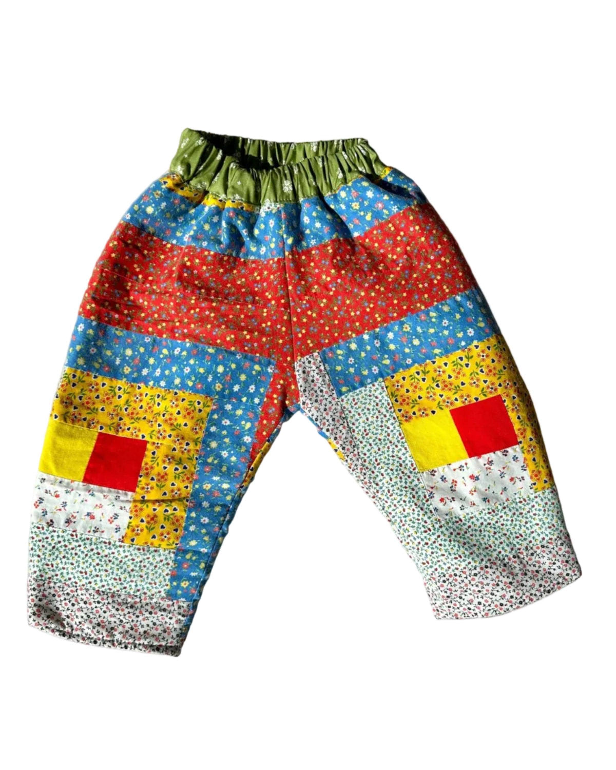 Quilt Gojengee Pants- Four Patch