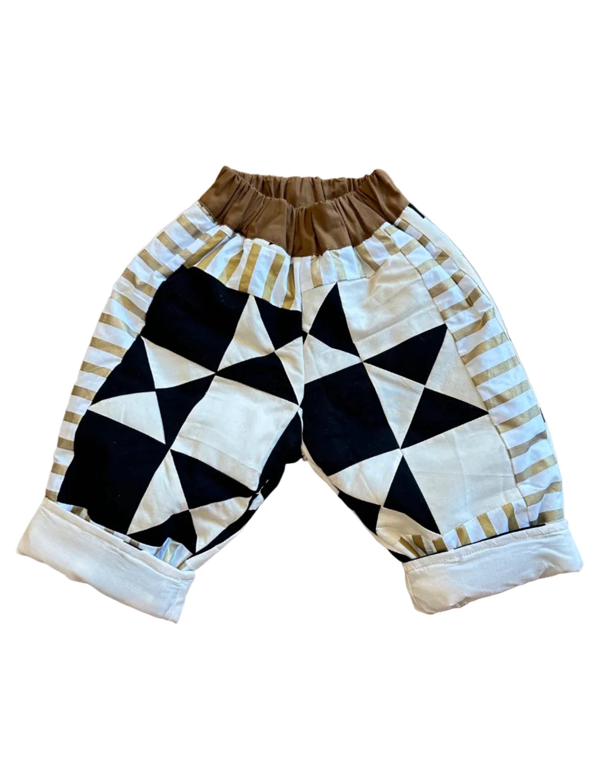 Quilt Gojengee Pants- Black Friendship Star
